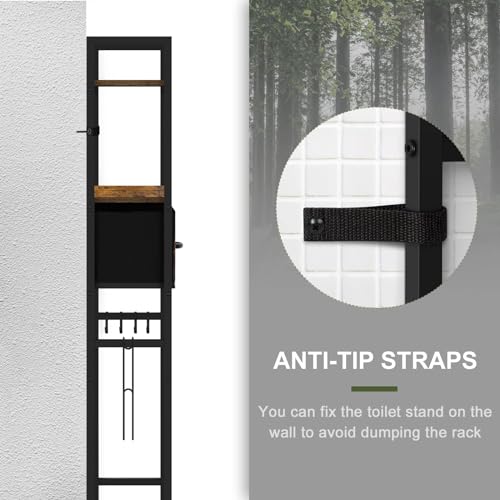 ETELI Over The Toilet Storage Cabinet Bathroom Storage - Image 6