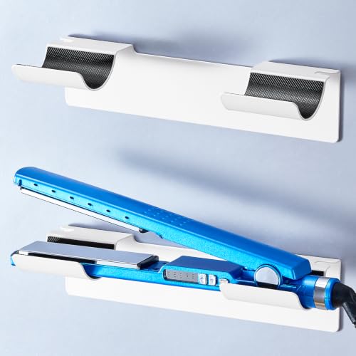 2 PCS Wall Mount Curling Iron Holder and Hair Tool | Home Organization - Image 2