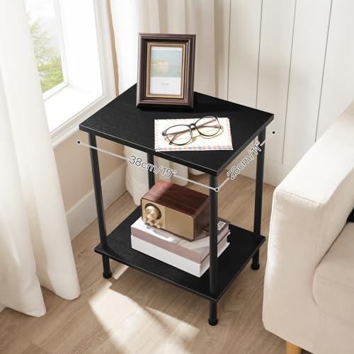 HOOBRO End Table, Small Side Table, Nightstand for Small Spaces - Image 5