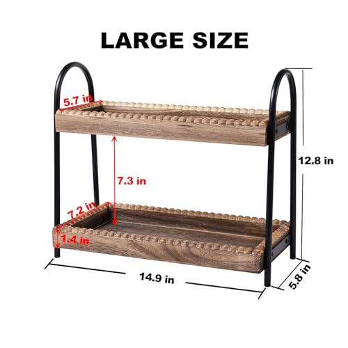 BDBDYEAY Bathroom Countertop Organizer, 2 Tier Vanit | All Products - Image 4
