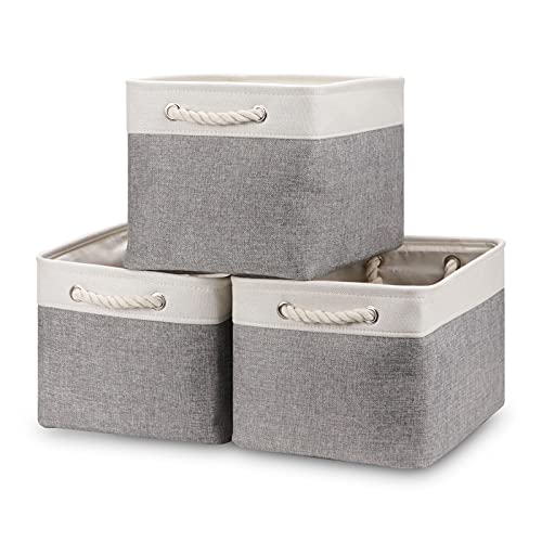 Bidtakay Baskets Set of 3 Storage Baskets for Organizing - Image 2