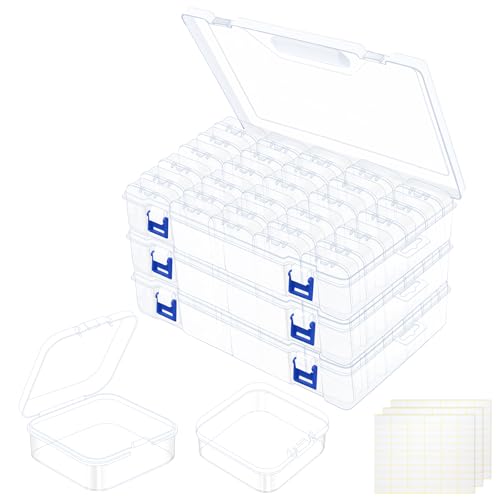 138 PCS Bead Organizer Box, Plastic Bead Storage Containers - Image 2