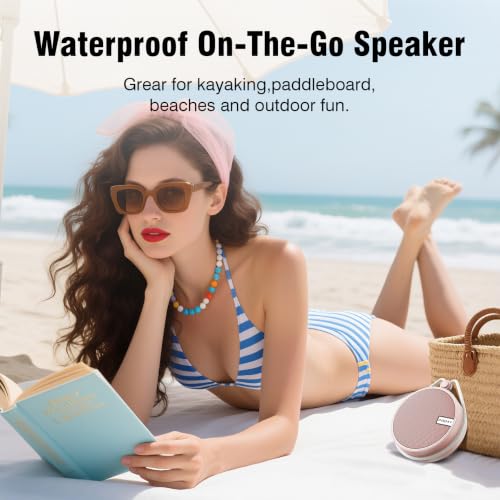INSMY C12 IP67 Waterproof Shower Bluetooth Speakers Portable - Image 4