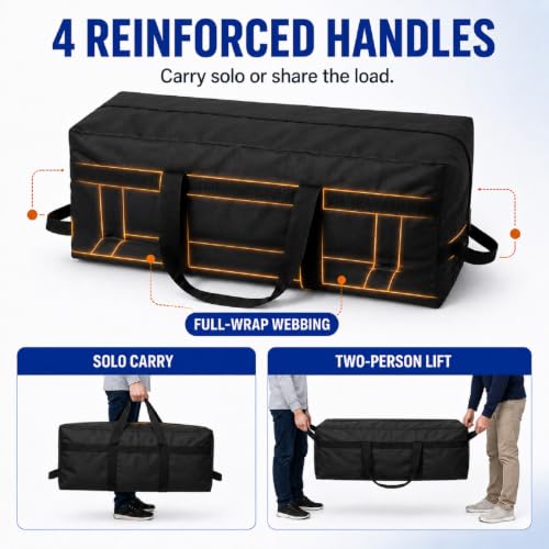 PJT 142 Gallon Extra Large Storage Bag for Pool | Home Organization - Image 6