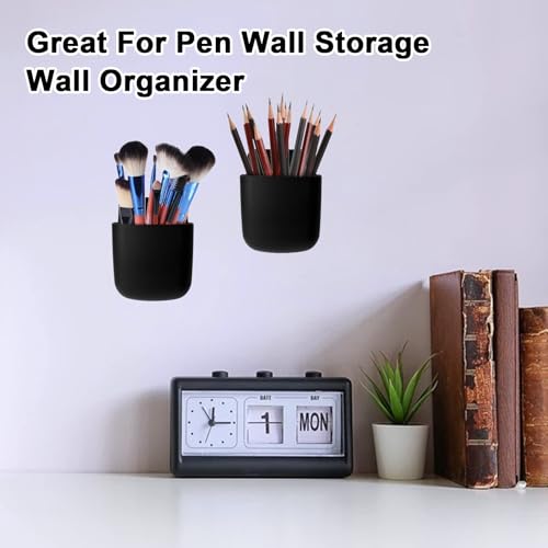 3 Pcs Remote Control Holder, Wall Mount Pen Holder Hole-Free Self - Image 7