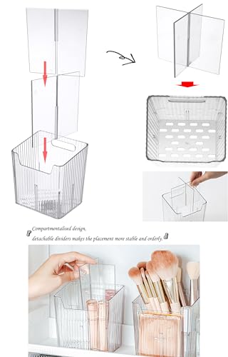 Lae Nuvole 2Pcs Storage Organizer Bins, Wall Shower Toothbrush - Image 5