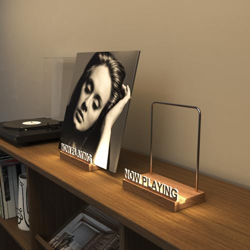 Now Playing Vinyl Record Stand, Light Up Vinyl Record - Image 5
