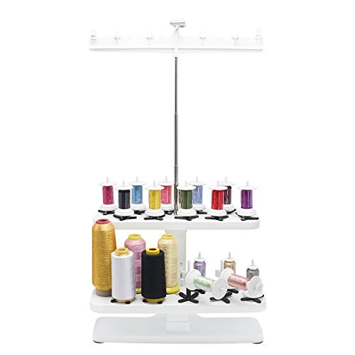 20 Spool Thread Stand for Embroidery Machine Sewing Quilting - Image 5