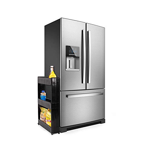 IdeaWorks 3 Tier Slide Out Storage Tower Laundry / Kitchen Slim - Image 6