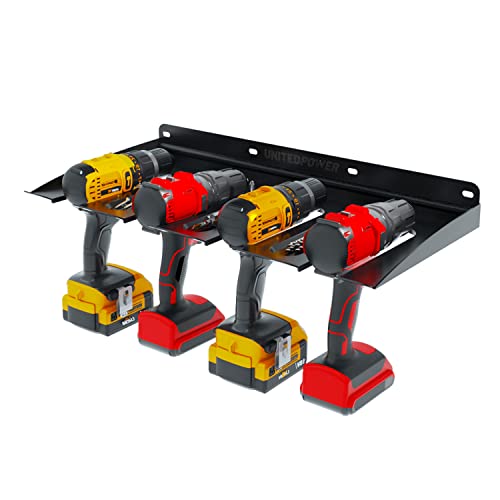 UNITEDPOWER Electric Drill Storage Rack, Holds 4 Drills - Image 4