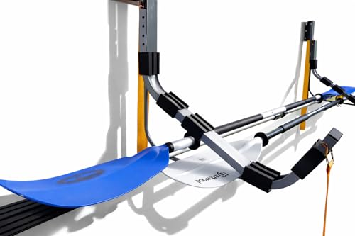 Tech Team #754 Folding Wall-Mounted Kayak & SUP Rack, 200 - Image 5