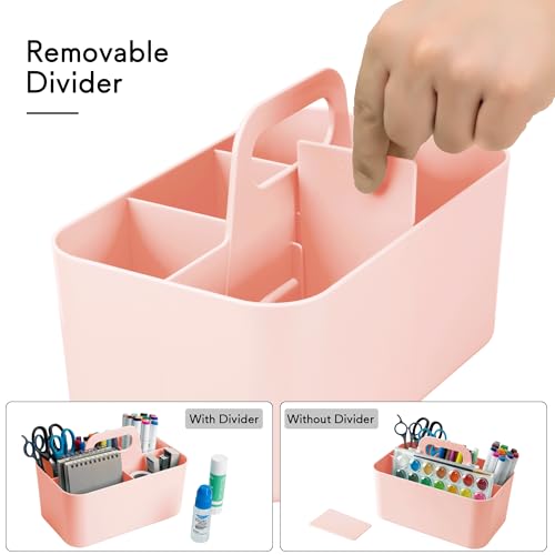 Tiawudi Multipurpose Caddy Organizer, Plastic Caddy with Handle - Image 5