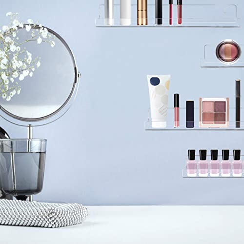 Cerpourt 8 Pack Wall Mounted Shelf,Clear Acrylic Nail - Image 6