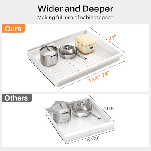 Pull out Cabinet Organizer, 1-Pack Expandable(13.6"- | All Products - Image 3