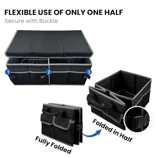 Collapsible Car Trunk Organizer, Foldable Cargo Storage - Image 5