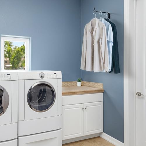 Mkono Wall Mounted Drying Rack Laundry Hook with Swing Arm - Image 5