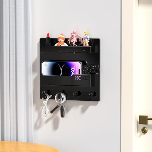 Bedside Wall Organizer, Wall Mount Self Stick On - Image 7