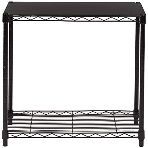 Amazon Basics 2-Shelf Stackable Storage, 13.3" D x 23.2" W - Image 5