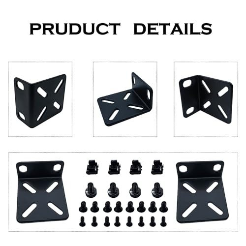 Rack Mount Kit for 17.3 inch Switches, Adjustable Rack Ears - Image 4