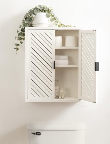 Kate and Laurel Mezzeta Decorative Coastal Two-Door Floating - Image 3