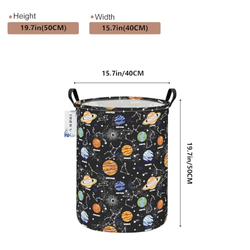 Round collapsible Solar System planet Laundry Hamper | All Products - Image 3