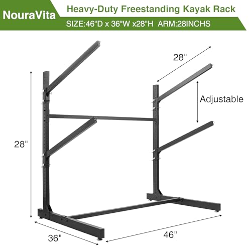 Kayak Storage Rack,Heavy Duty Kayak Rack for Garage Holds - Image 3