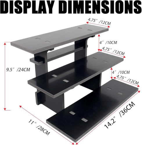 3 Tier Staight Retail Table Display Stands Farmers Market Display - Image 5
