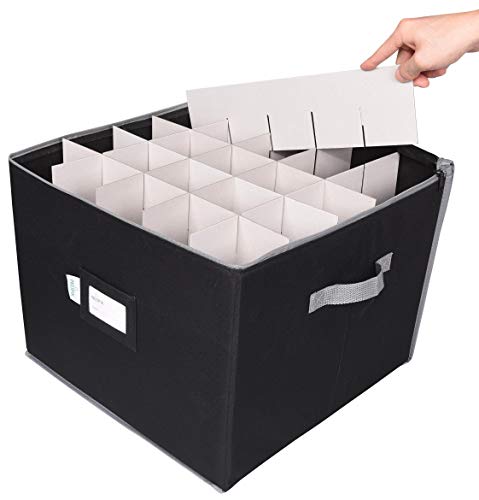 Large Christmas Ornament Storage Box, Organizer Holds Up - Image 4