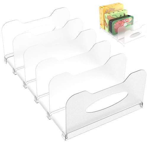 Freezer Organizer,12" Visible Fridge Organizer Rack - Image 2