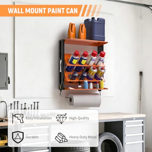 Spray Bottle Holder Wall-Mounted, Aerosol Spray Can Holder - Image 4