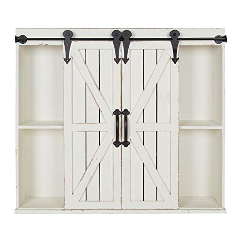 Kate and Laurel Cates Decorative Wall Storage Cabinet with Two - Image 6