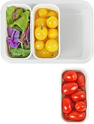 carrotez 3 Compartment Food Container - 4.64 Cup (1100ml) - Image 7