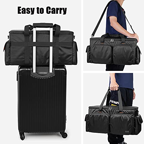Trunab DJ Cable File Bag with Detachable Padded Bottom - Image 6