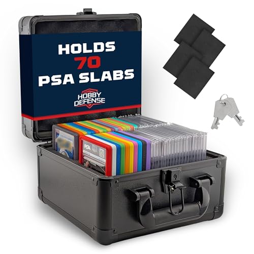 2 ROW Graded Card Storage Box, Holds 70+ PSA Slab Case - Image 2