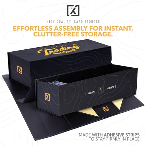 HOMEXPRO Trading Card Storage Box [3 PACK] - Magnetic Lid - Image 4