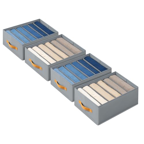 DIMJ Wardrobe Clothes Organizer - Foldable Closet Drawer - Image 2