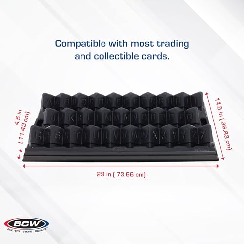 BCW SafeSort Card Sorting Tray, 26 Alphabetized Cells - Image 4