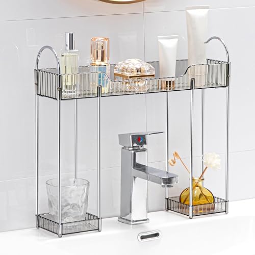 YCIA&DONE Bathroom Countertop Organizer Over The Faucet, Narrow - Image 2