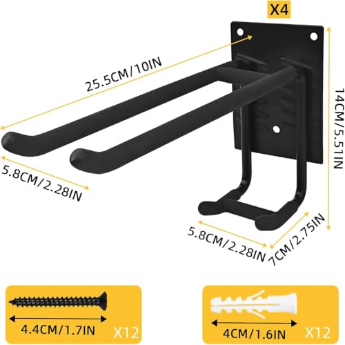Garage Wall Organizer-Garden Tool Rack Wall Mount - Image 3
