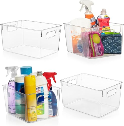 ClearSpace Clear Plastic Storage Bins – Pantry Organizers & - Image 2