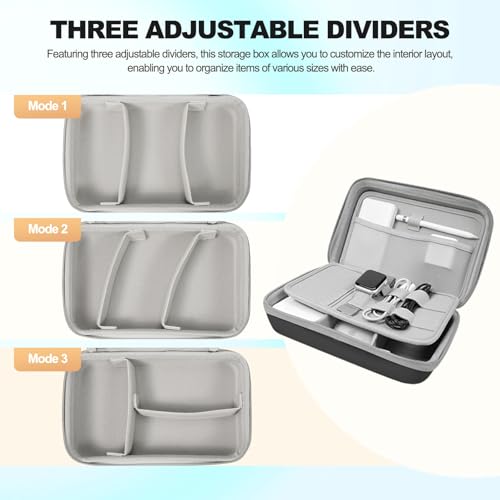 Hard Travel Electronic Organizer Case for Power Bank Chargers - Image 4