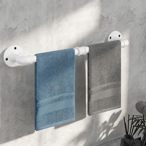 Industrial Pipe Towel Rack Towel Bar, Heavy Duty Wall Mounted - Image 6