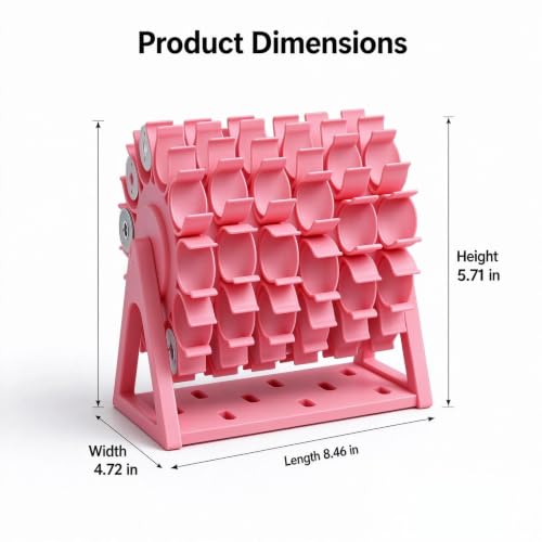 "JQZXHQ Rotating Bobbin Thread Organizer, 60‑Slot Craft & - Image 3