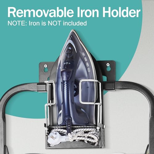 Over the Door Ironing Board 13x36 inches with Iron Holder - Image 7