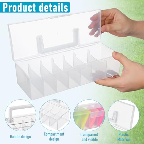 Clear Plastic Seed Organizer Box with Dividers 11 | Home Organization - Image 7