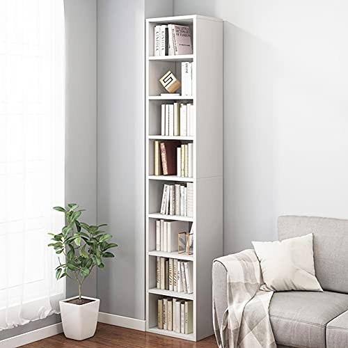 IOTXY Small Narrow Corner Bookcase - 71" Tall Gap Storage - Image 2