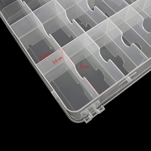 46 Grids Sewing Organizer, Double Sided Thread Box Storage - Image 7