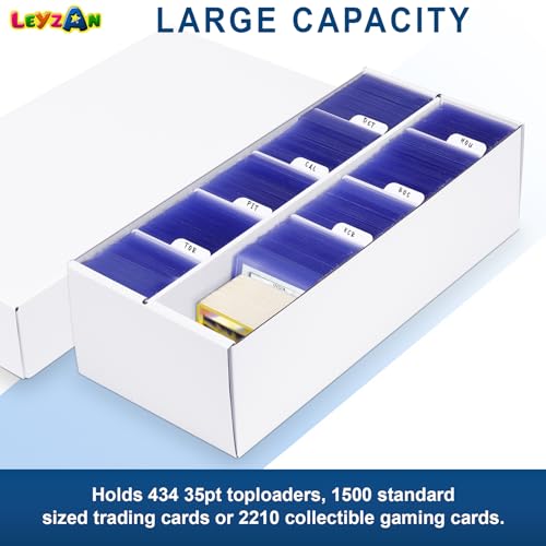 Trading Card Storage Box, 2-Pack 2-Row Bulk Storage - Image 6