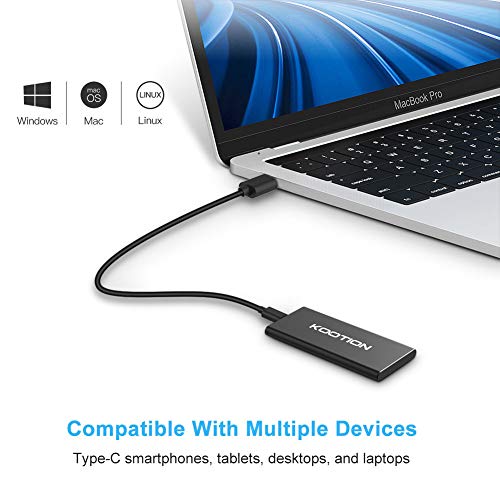 KOOTION External SSD 250GB Portable SSD High-Speed Solid State - Image 5