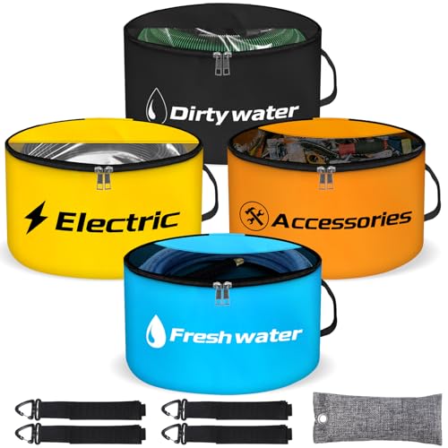 Rv Sewer Hose Storage, 4 Pack Waterproof Rv Storage - Image 2